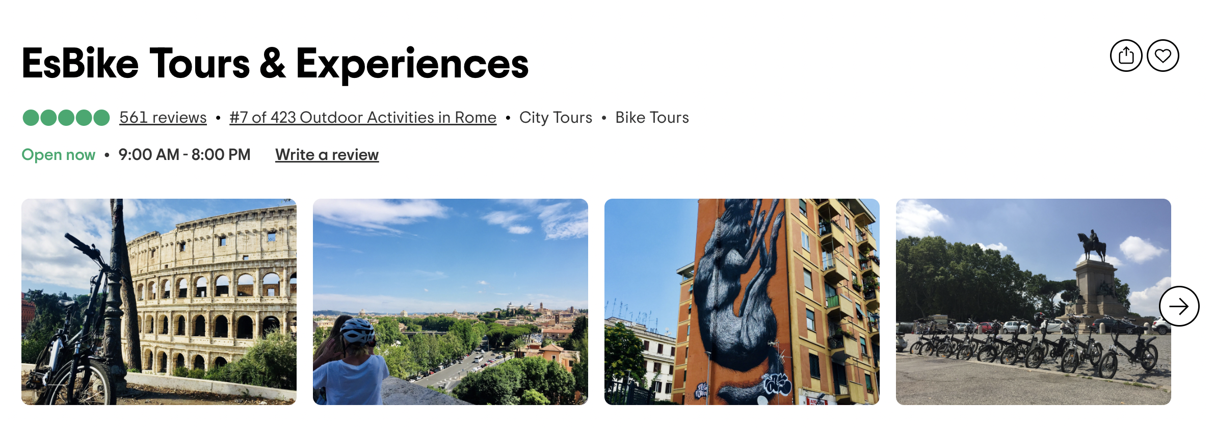 Rome bike tours