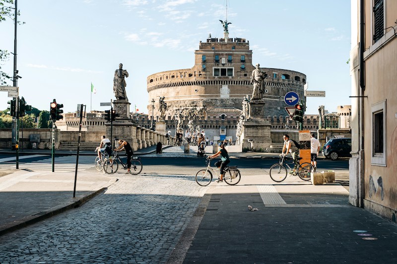 Rome in a day by bike